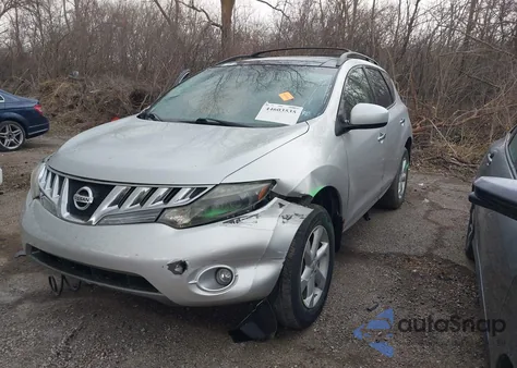 2009 Nissan Murano Sl z USA, uszkodzony, nr VIN JN8AZ18W49W154797